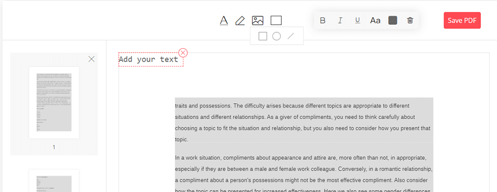 How to add text. Текст в формате pdf. Адд текст.